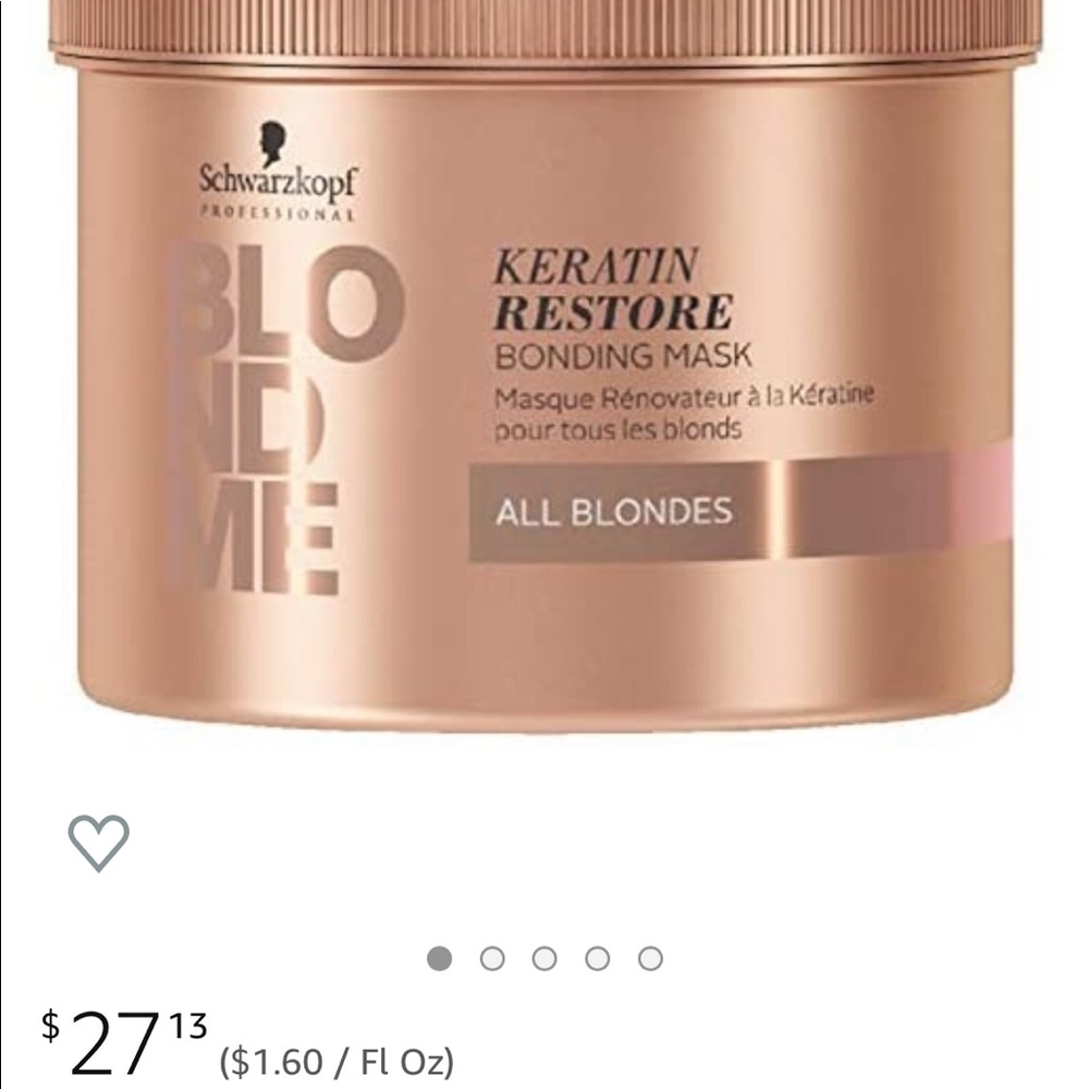 NEW ❗️Schwarzkopf  All Blondes Keratin Restore Bonding Mask
